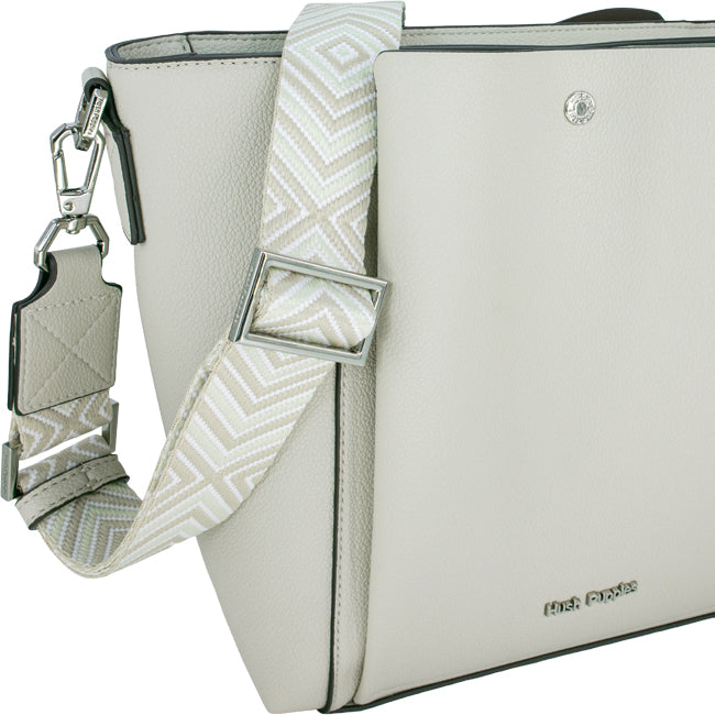 Hush Puppies Tas Wanita Frances Ii Satchel (M) In Beige