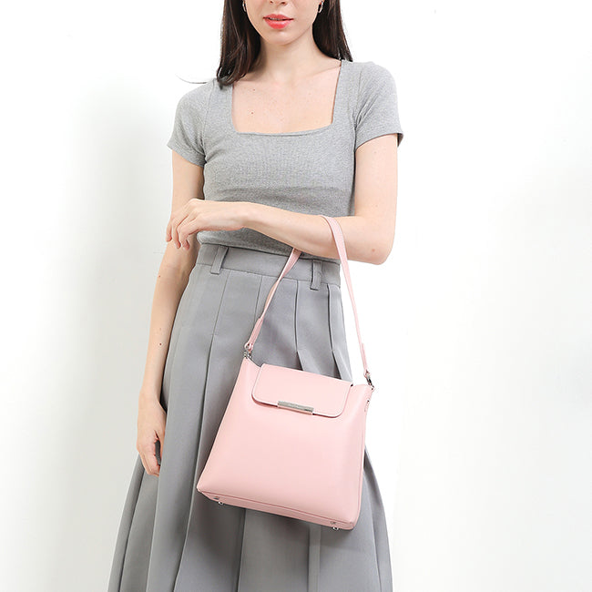 Sadie Shoulder In Pink