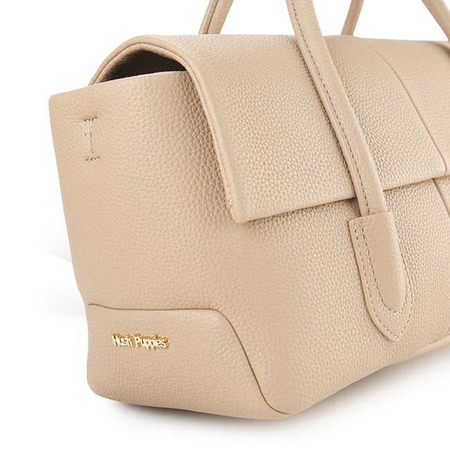 Hush Puppies Hailey Satchel (S) In Beige