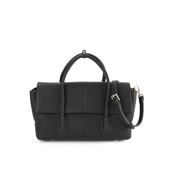 Hush Puppies Hailey Satchel (S) In Black