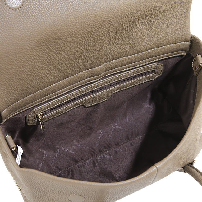 Hush Puppies Hailey Satchel (S) In Taupe