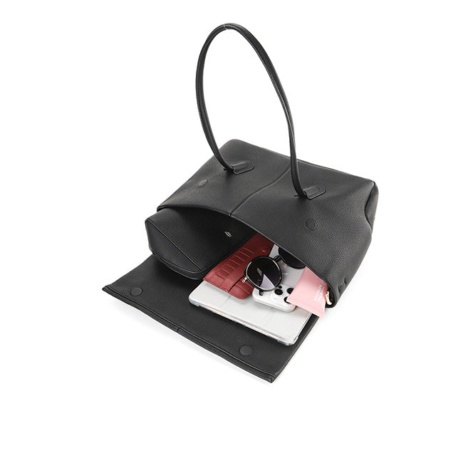 Hush Puppies Hailey Satchel (M) In Black