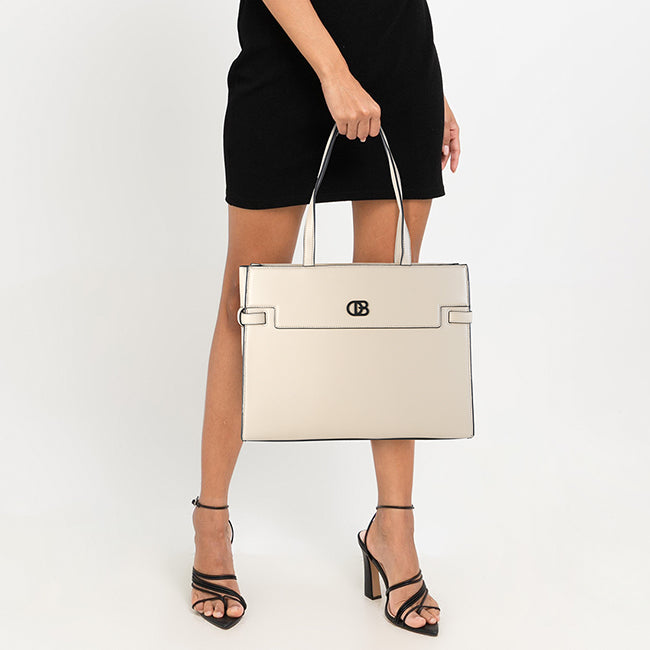 Bailey Tote Bag In Beige