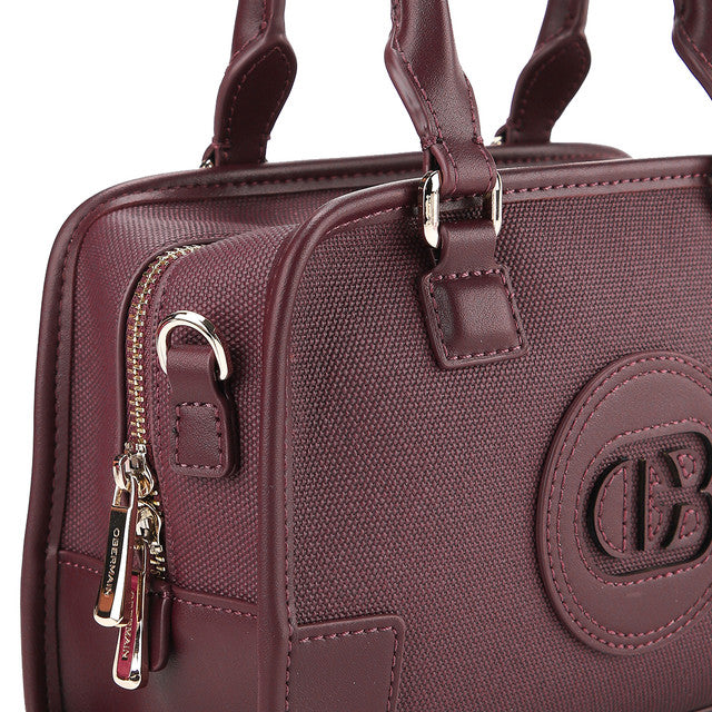 Obermain Tas Wanita Shonna Top Handle Bag(S) In Maroon