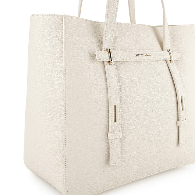 Obermain Tas Wanita Nettie Tote W/ Pouch In Beige/Mustard