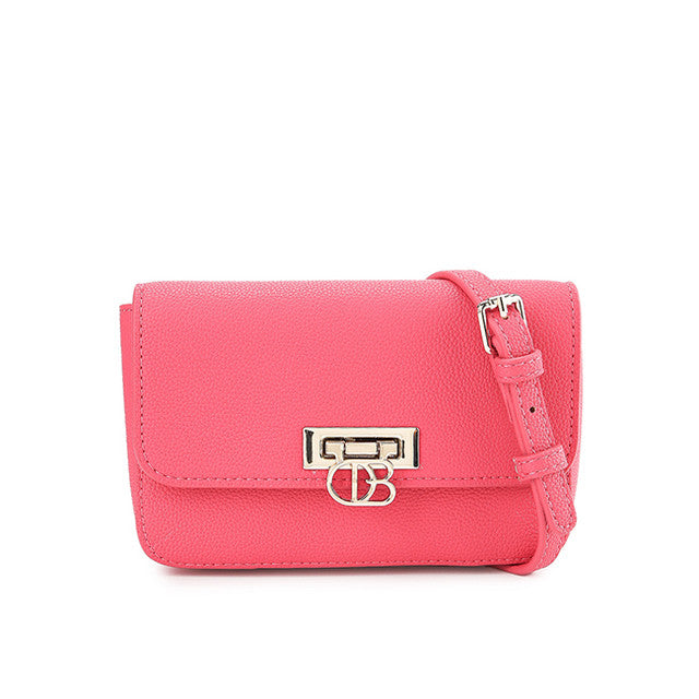 Obermain Tas Wanita Nettie Tote W/ Pouch In Black/Fuchsia