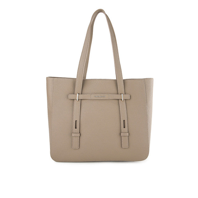 Obermain Tas Wanita Nettie Tote W/ Pouch In Taupe/Blue
