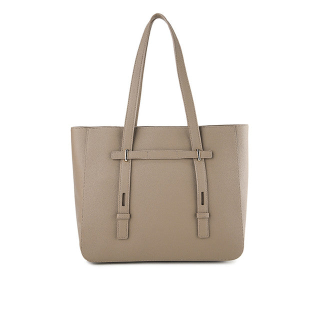 Obermain Tas Wanita Nettie Tote W/ Pouch In Taupe/Blue