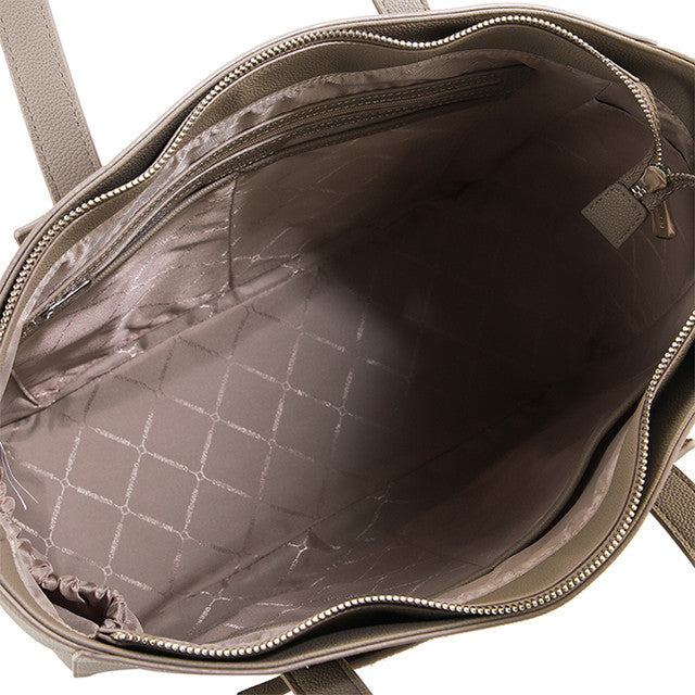 Obermain Tas Wanita Nettie Tote W/ Pouch In Taupe/Blue