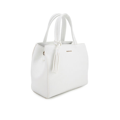 Zona Top Handle Bag In White