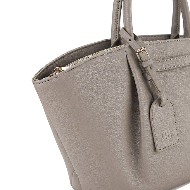 Allie Tote Bag (M) In Taupe