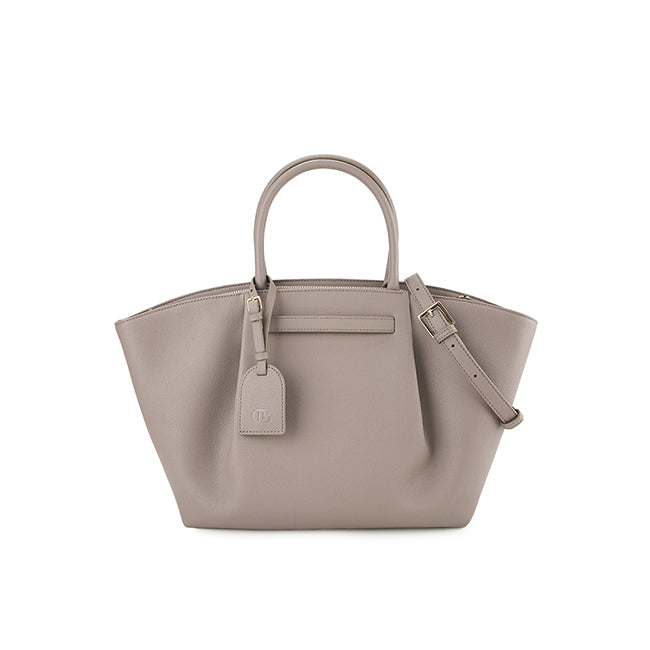 Allie Tote Bag (L) In Taupe