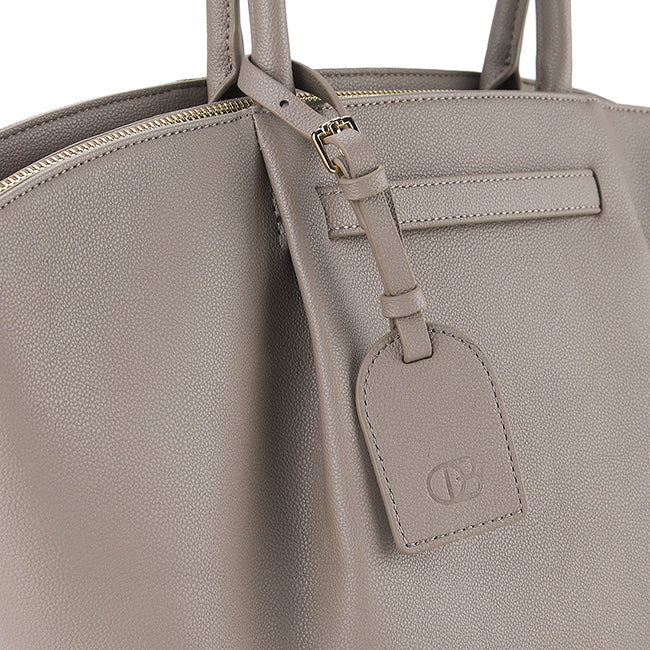 Allie Tote Bag (L) In Taupe