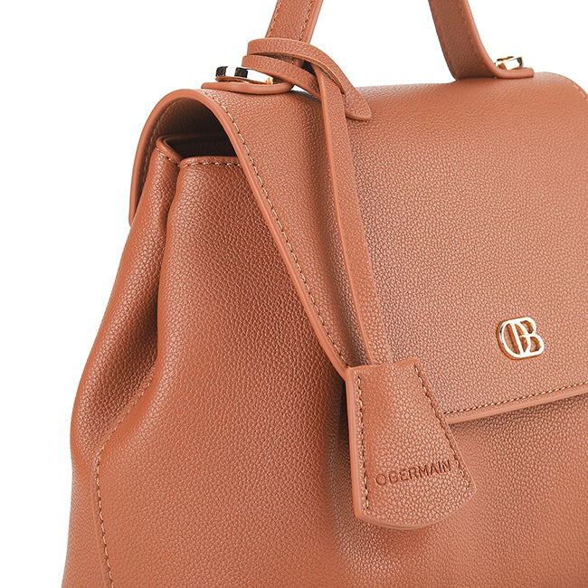 Allura Top Hande Bag (M) In Brown