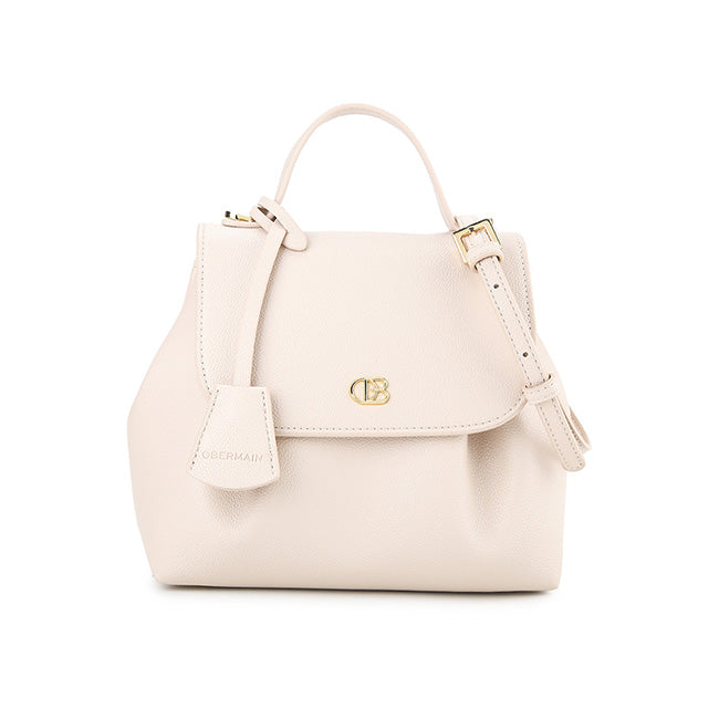 Obermain Women Allura Top Hande Bag (M) In Cream