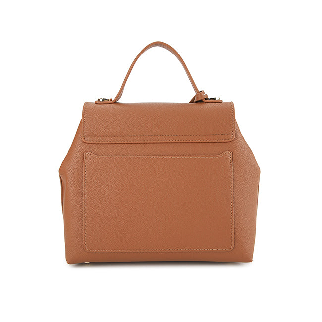 Allura Top Hande Bag (L) In Brown