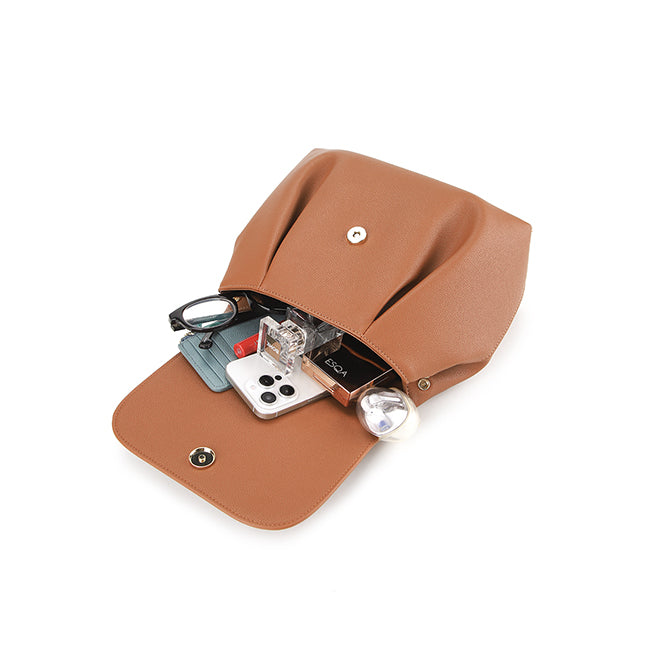 Obermain Women Allura Top Hande Bag (L) In Brown