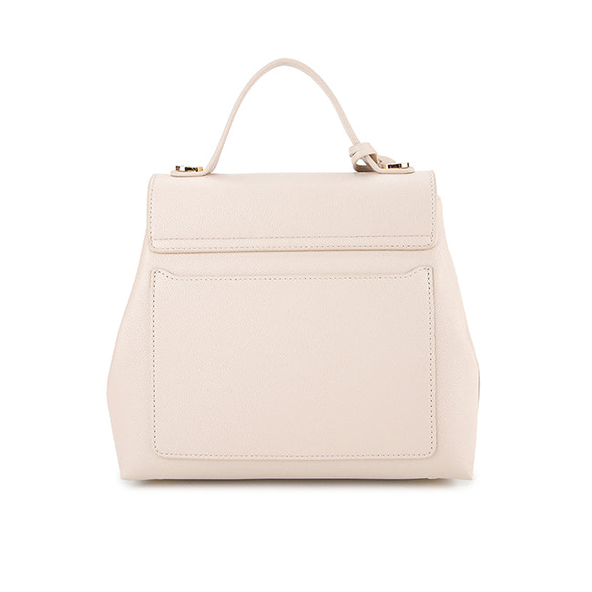 Allura Top Hande Bag (L) In Cream