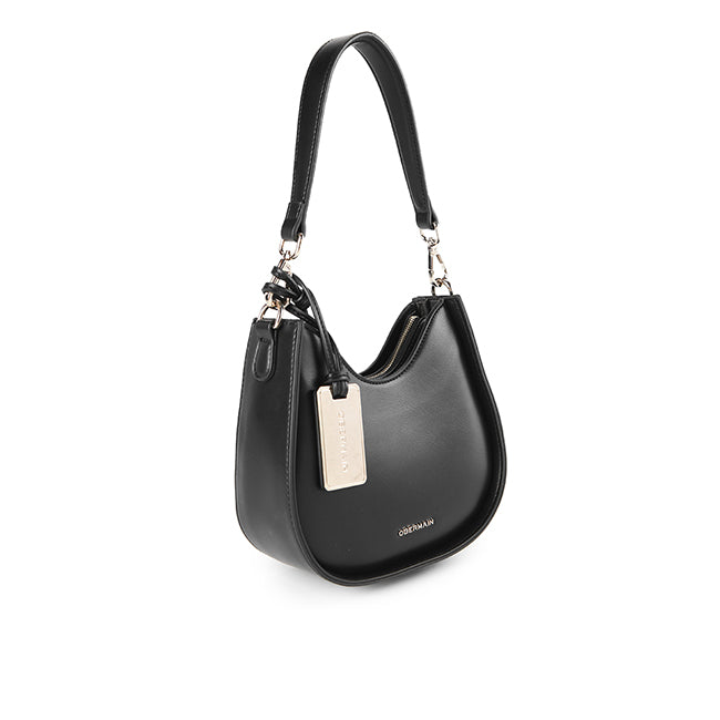 Hera Top Handle Bag In Black