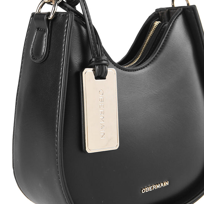 Hera Top Handle Bag In Black