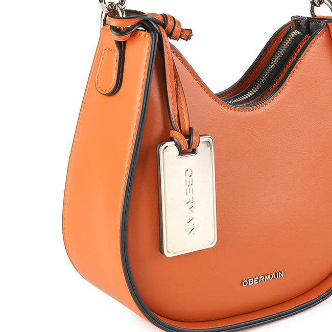 Hera Top Handle Bag In Orange
