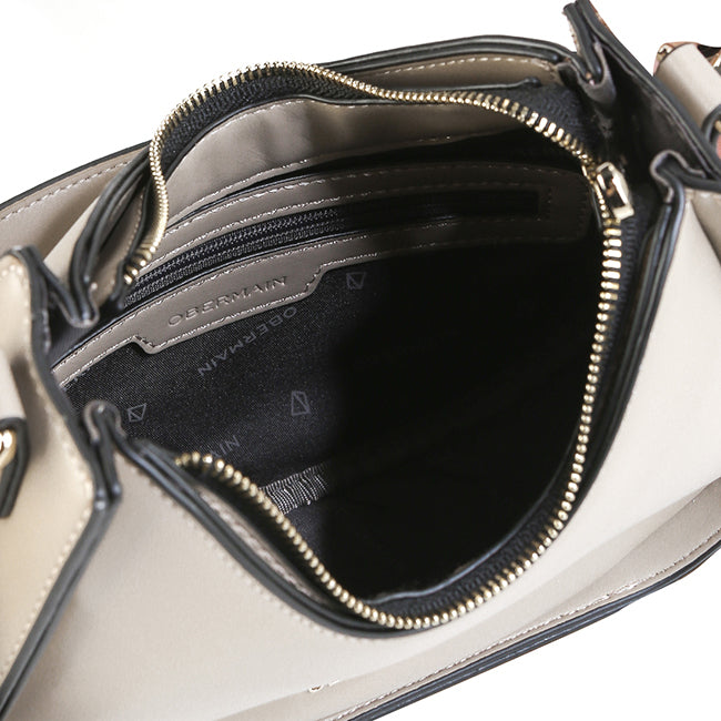 Hera Top Handle Bag In Taupe