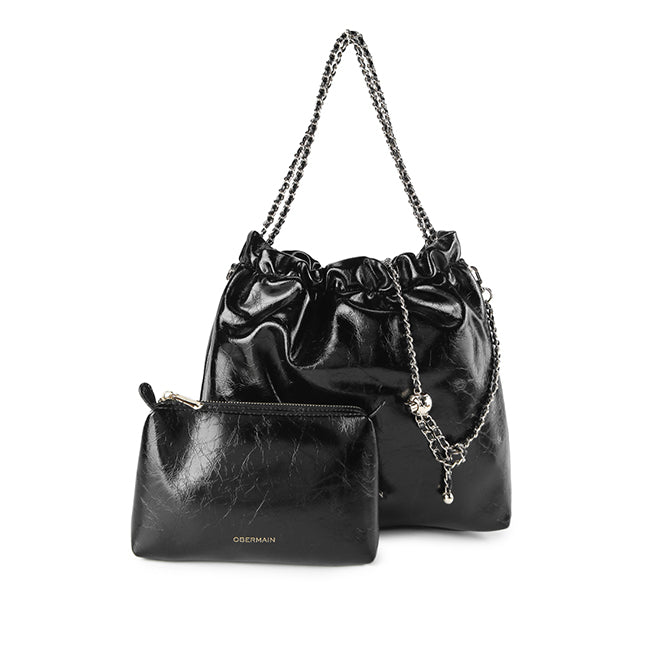 Obermain Tas Wanita Bailee Hobo Bag (L) In Black