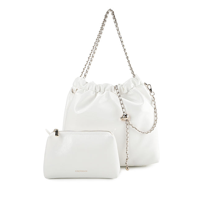 Obermain Tas Wanita Bailee Hobo Bag (L) In White