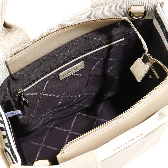 Zonia Tote Bag In Beige