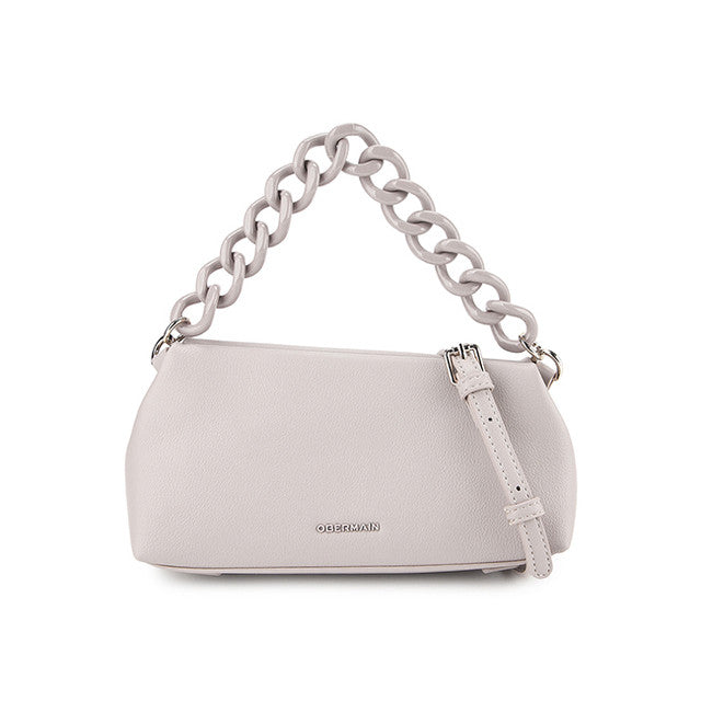 Brianna Clutch In Light Grey