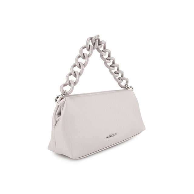 Brianna Clutch In Light Grey