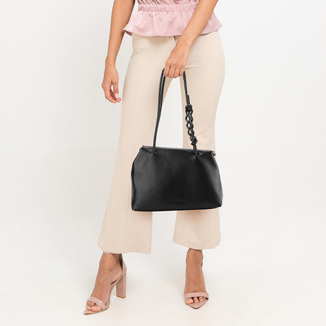 Obermain Tas Wanita Brianna Top Handle Bag In Black