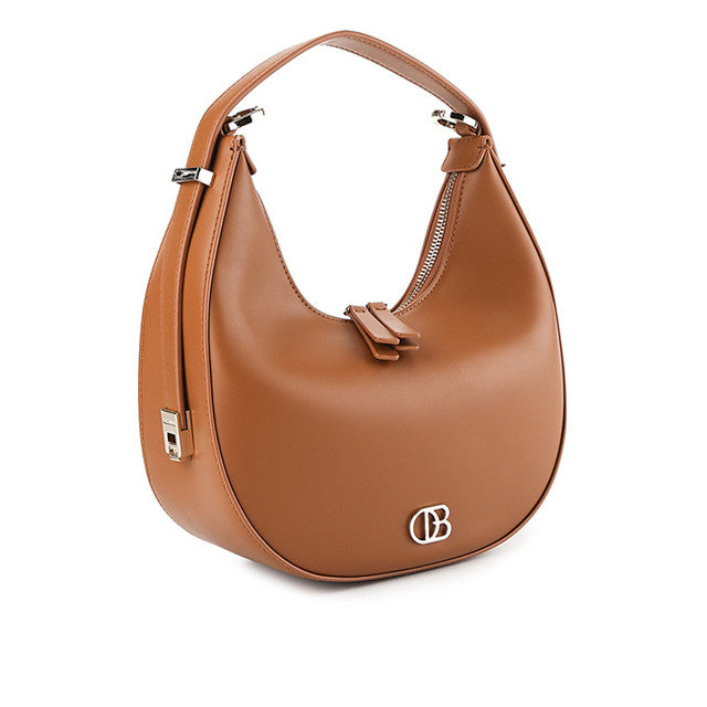 Obermain Tas Wanita Bette Top Handle Bag (M) In Brown