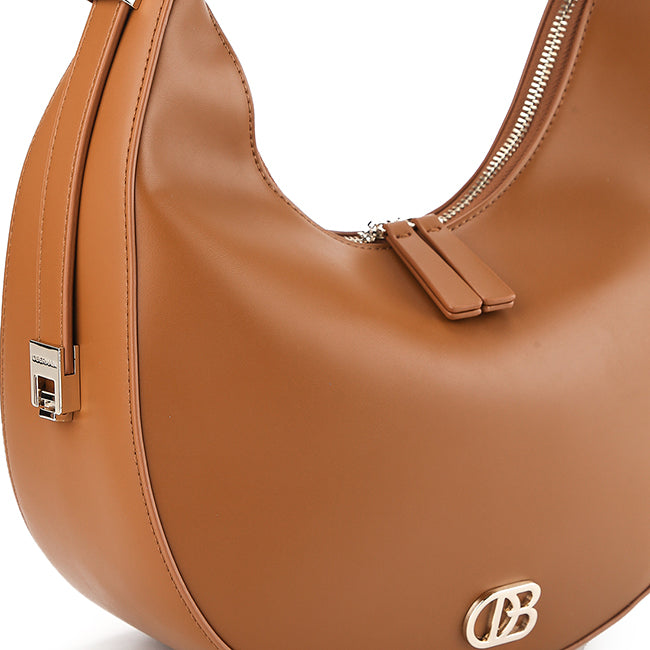 Obermain Tas Wanita Bette Top Handle Bag (L) In Brown
