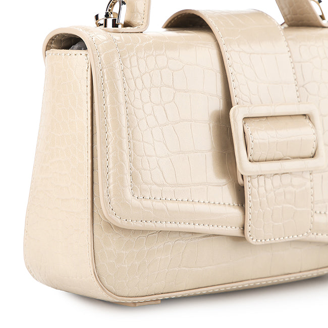 Obermain Tas Wanita Billie Top Handle Bag In Almond