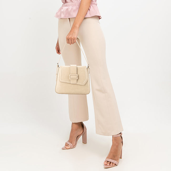 Obermain Tas Wanita Billie Hobo Bag In Almond