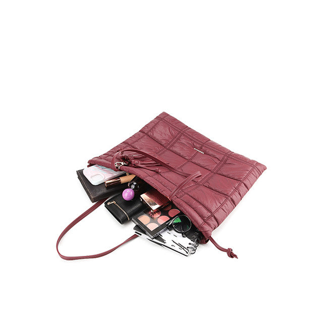 Obermain Tas Wanita Nerissa Tote Bag (L) In Maroon