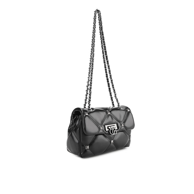 Obermain Tas Wanita Bernice Shoulder Bag (M) In Black