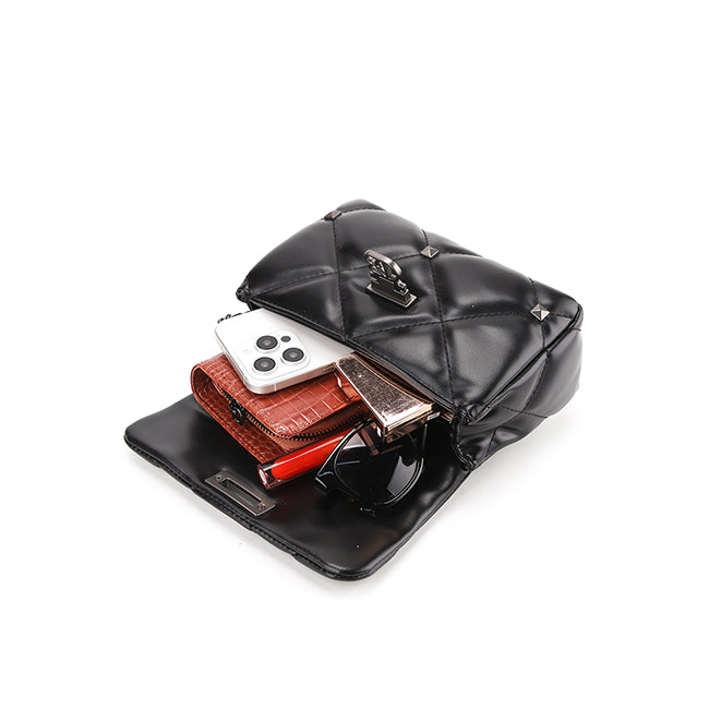 Obermain Tas Wanita Bernice Shoulder Bag (M) In Black