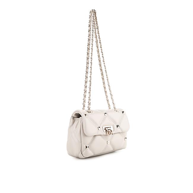 Obermain Tas Wanita Bernice Shoulder Bag (M) In Light Grey
