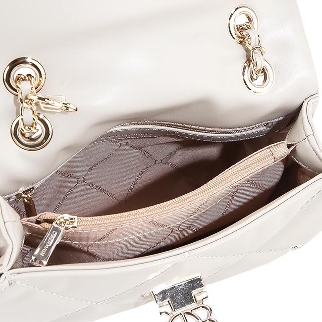 Obermain Tas Wanita Bernice Shoulder Bag (M) In Light Grey