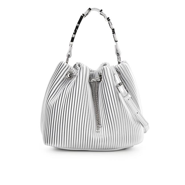 Obermain Tas Wanita Barrera Bucket Bag In Silver