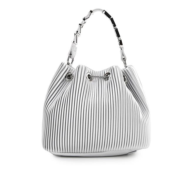 Obermain Tas Wanita Barrera Bucket Bag In Silver