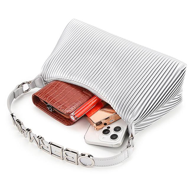 Obermain Tas Wanita Barrera Shoulder Bag(M) In Silver