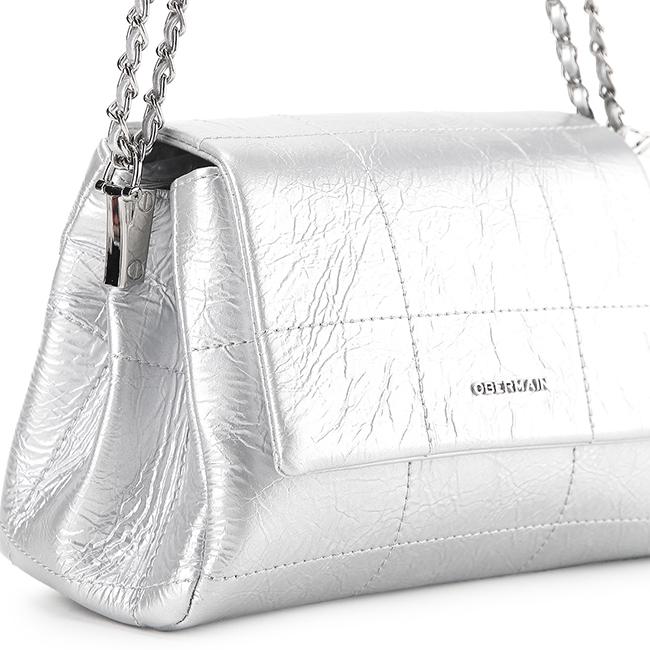 Obermain Tas Wanita Britney Shoulder Bag In Silver