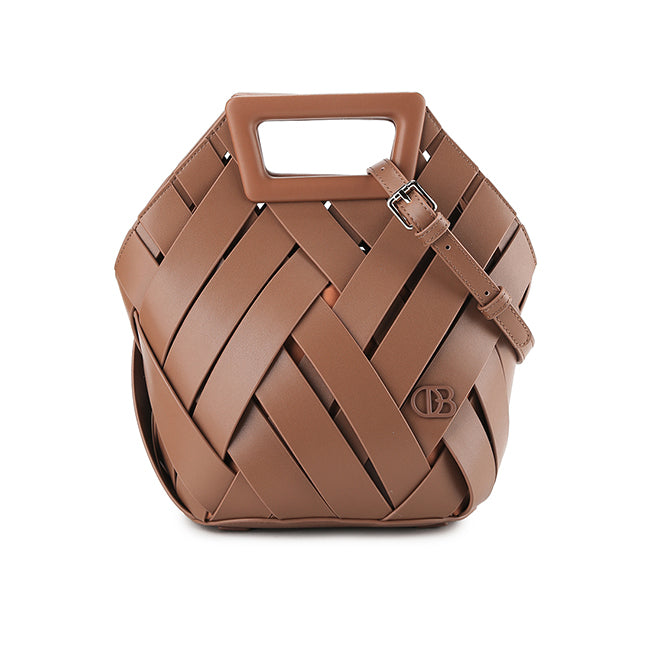 Obermain Tas Wanita Bretta Top Handle Bag In Brown