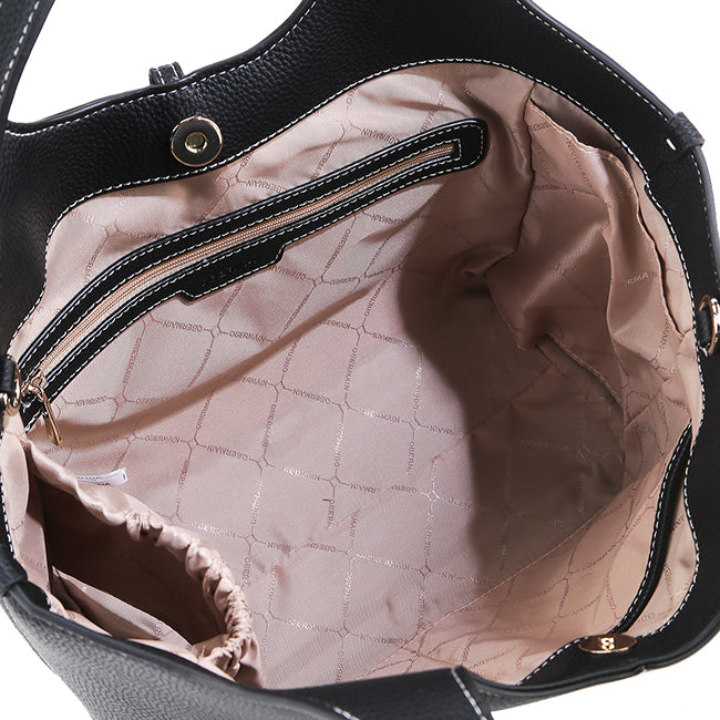 Obermain Tas Wanita Nuna Top Handle Bag In Black