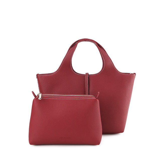 Obermain Tas Wanita Nuna Top Handle Bag In Red