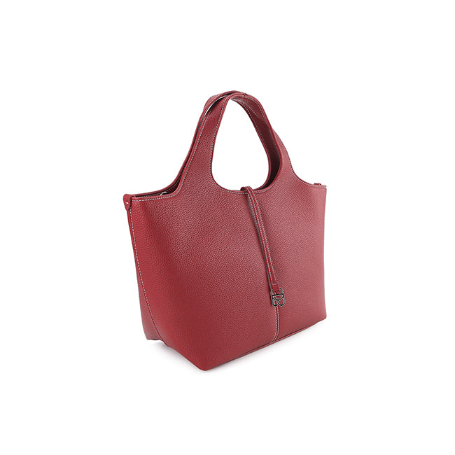 Obermain Tas Wanita Nuna Top Handle Bag In Red