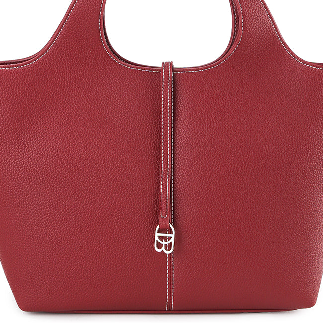 Obermain Tas Wanita Nuna Top Handle Bag In Red